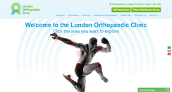 Desktop Screenshot of londonorthopaedic.com